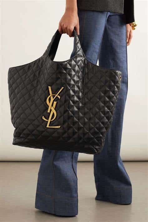 ysl beige tote bag|ysl icare bag.